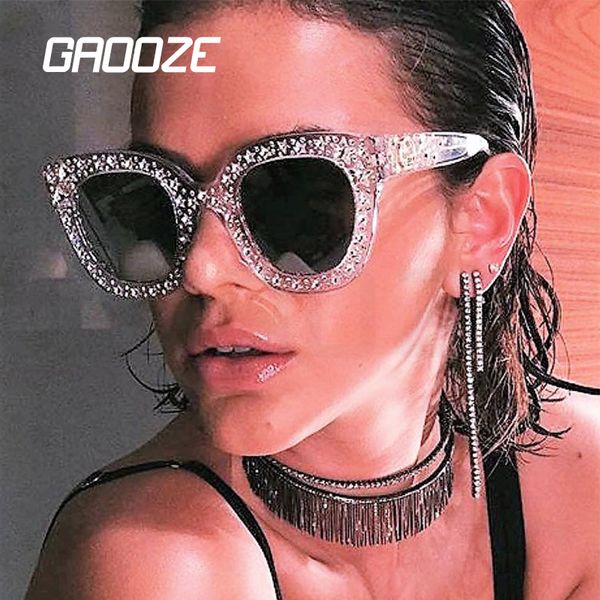 

gaooze square sunglasses antiglare glasses for travel brand square glasses sunglasses women mirror lxd454, White;black
