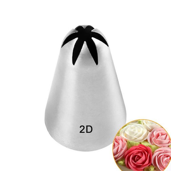 

stainless steel pastry nozzle set icing piping baking tips cupcake cake decorating tools # 2d &