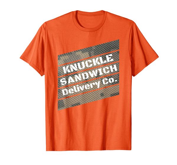 

Tough T-Shirts by F5: Knuckle Sandwich Delivery Co., Mainly pictures