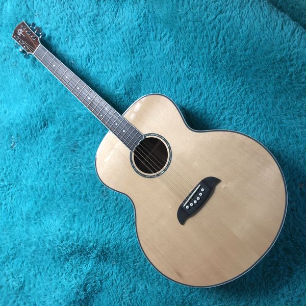 

in stock wholesale 41inch baritone acoustic electric guitar 685 scale