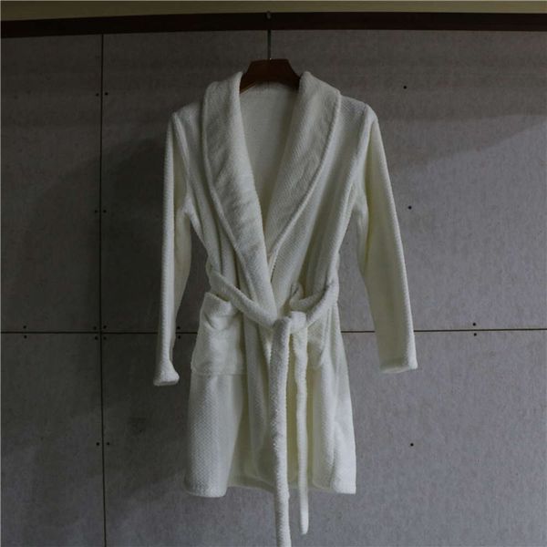 

women's white women coral kimono bathrobe flannel nightwear winter thicken warm soft robe gown sleepwear f7xz, Black;red