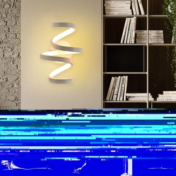 

wall lamp modern 85-240v led mounted light home bedside aisle lighting bedroom living room stairs decorative art