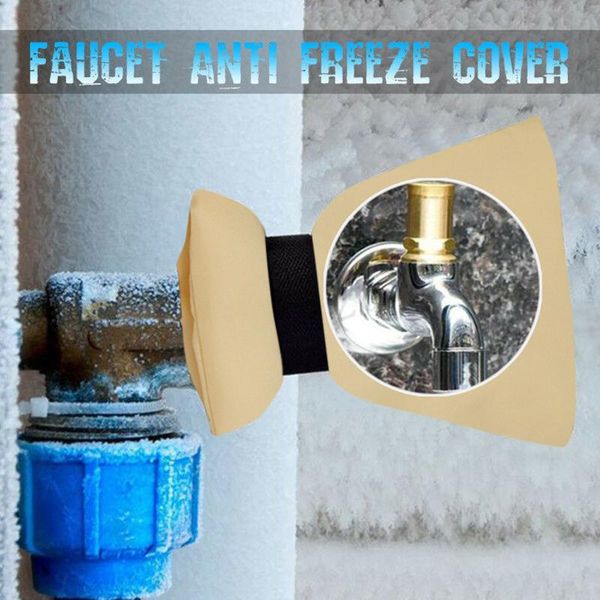 

kitchen faucets 1pc winter outdoor faucet cover anti-e for water protector tap cloth frost protection accessory