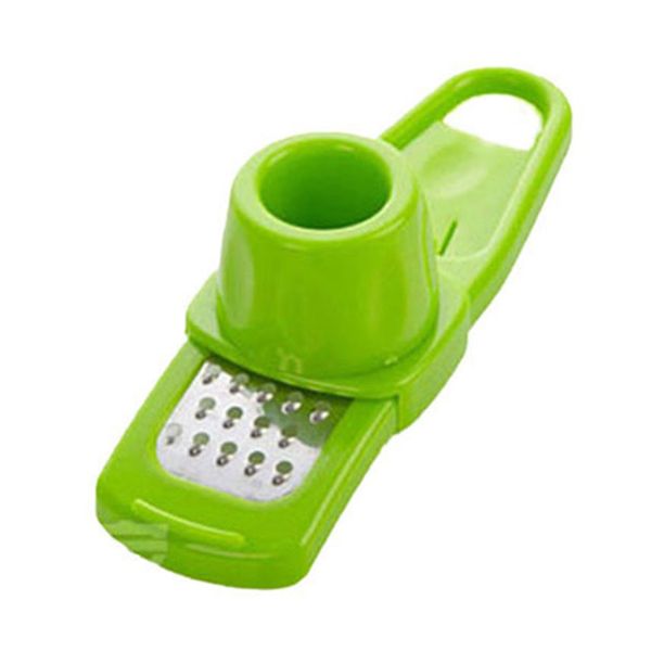 

multifunctional stainless steel pressing garlic shredder kitchen tool abs+ stainless steel