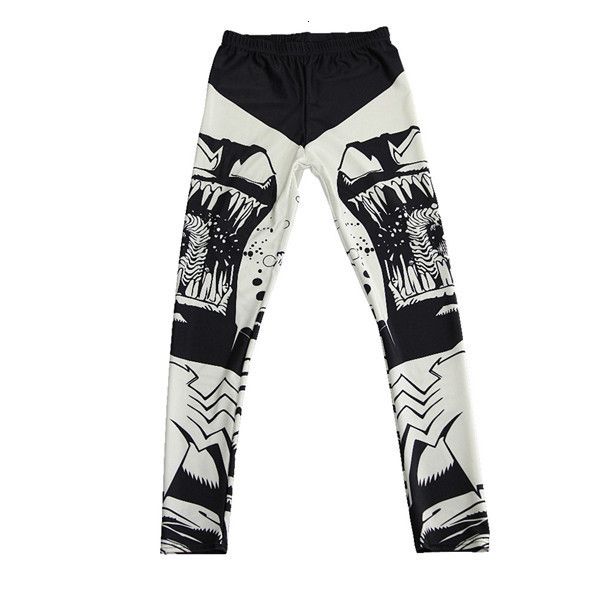 

spring and autumn thin starry sky digital printing black white cartoon underpants lgs3467