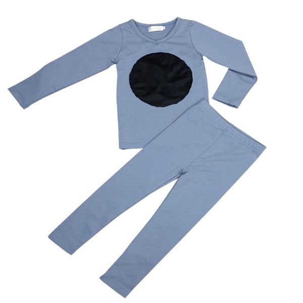 HITOMAGIC Arrivo Baby Girl Vestiti Ragazzi Pigiami Abbigliamento per bambini Bambino Bambini Scollo a V Maniche lunghe Autunno di alta qualità 211109