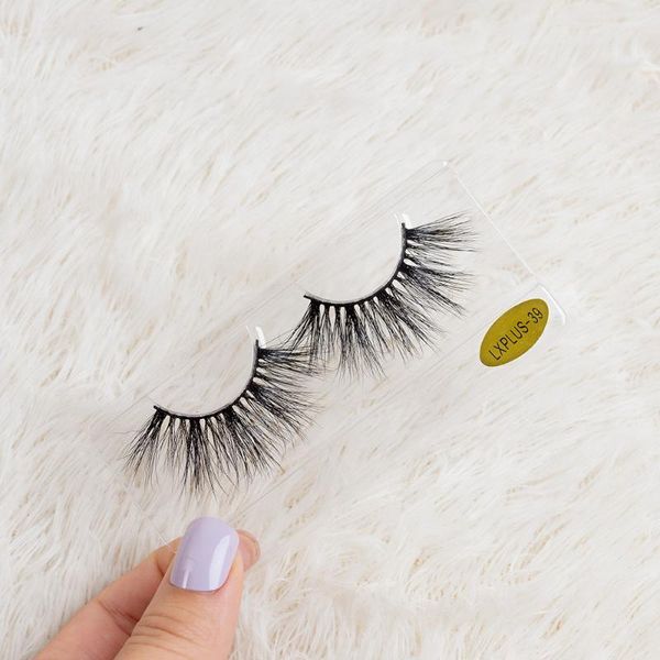 

false eyelashes mink lashes 25mm high volume thick fluffy full strip 5d eye dramatic eyelash wholesale