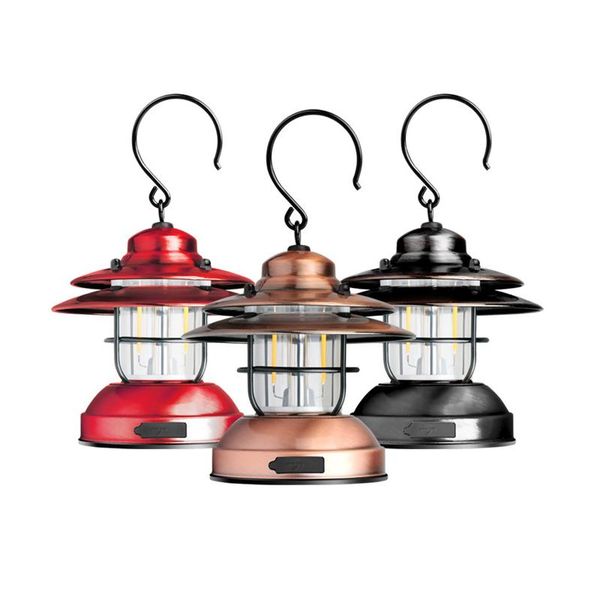 

retro lantern multi-function waterproof lighting outdoor camping tent camp lights chandeliers hanging light decor floodlights