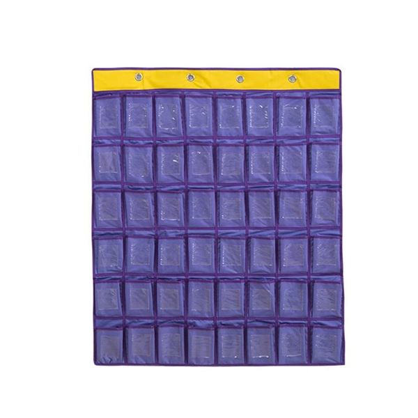 

pockets wall and door hanger storage organizer mobile phone management bag office meeting finishing grid boxes & bins
