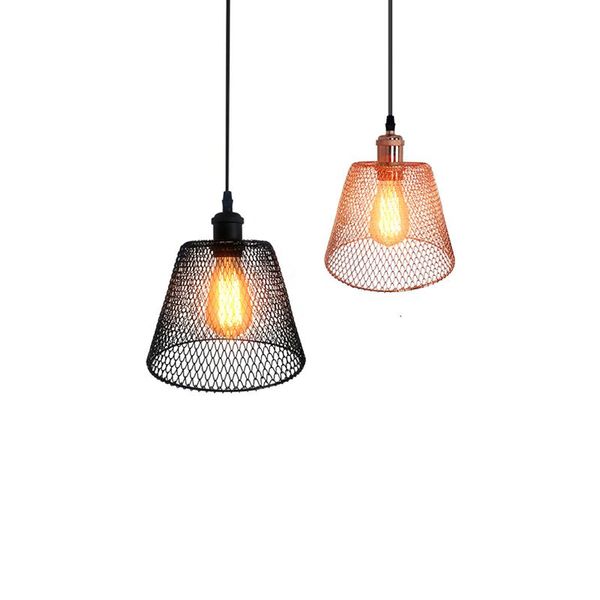 

pendant lighting that can be folded up vintage iron cage black foyer nordic light fittings lamp kitchen e27 led lamps