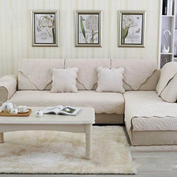 

chair covers beige grey floral quilted plush sofa cover slipcovers furniture sectional couch capa para fundas de