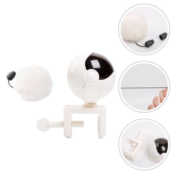 

cat toys 1pc electric teaser automatic lifting plaything pet supplies (white)