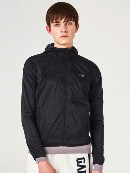 

men letter graphic wind jacket x2ki#, Black;brown