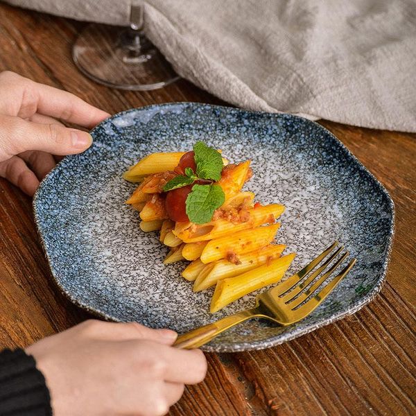 

dishes & plates steak western plate ceramic home japanese creative fruit dish breakfast dim sum p