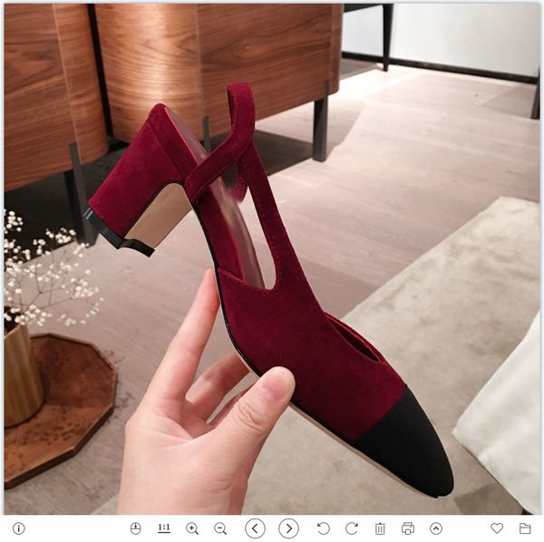 

2021 good quality fashion women luxurys designers shoes designer sandals womens luxury high heels sandal dress shoess with box size 35-40 -h, Black