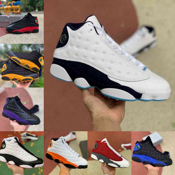 

jumpman 13 13s basketball shoes mens high flint bred island green red dirty dark powder blue he got game black cat court purple starfish