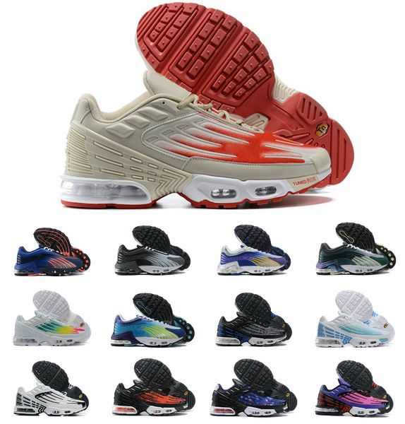 

2021 tuned air plus 3 2 running shoes requin tns hyper violet black red bright ceramic triple white smoke grey valor blue pink green chaussu