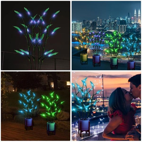 

garden light the magical led houseplant artificial plants for home decor indoor decorative jardin exterieur flowers & wreaths