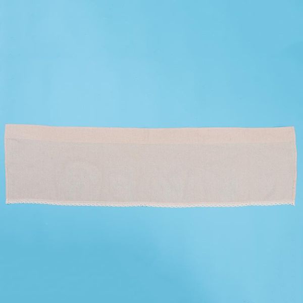 

cotton and linen short coffee curtain lace half bay window valance for kitchen cabinet (type a) & drapes