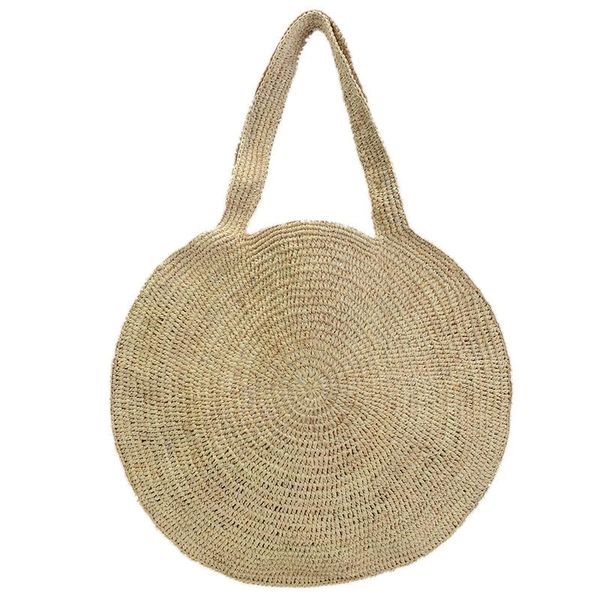 

round lafite grass woven bag with the same evening bags