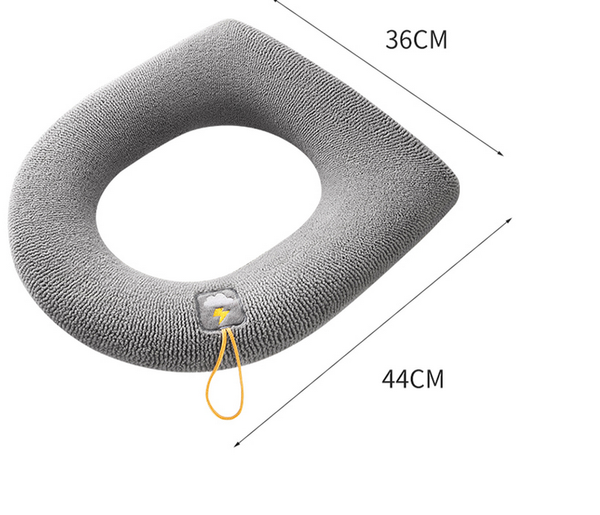 

toilet seat covers 100 pcs household british plug thickened fleece heating pad lining universal waterproof all seasons winter