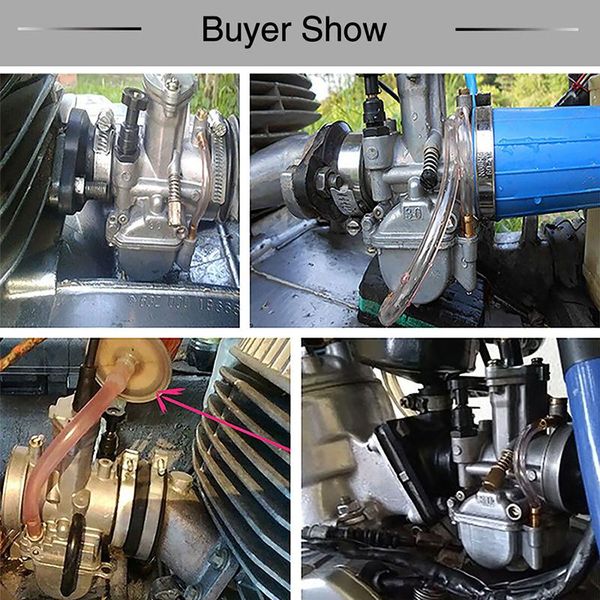 

motorcycle fuel system motorbike carburetor 33 34 35 36 38 40 42mm carb racing scooters dirt bike atv with power jet