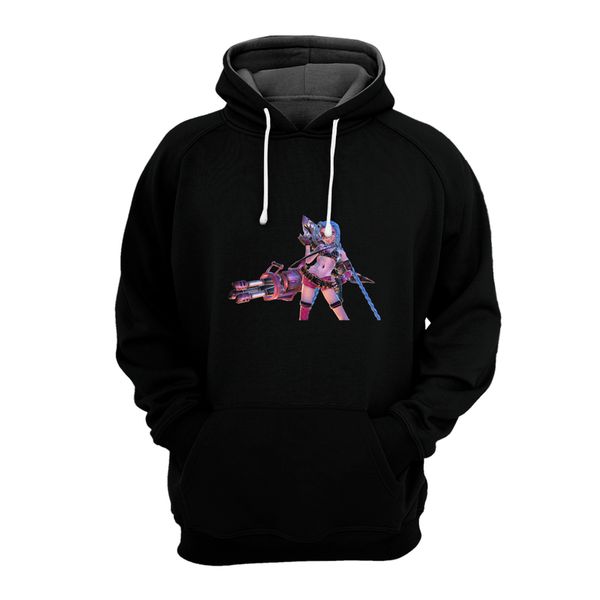 

jinx hoodie print lol arcane trends day man cute 3d printing couple sweater casual street sweater winter pullover, Black