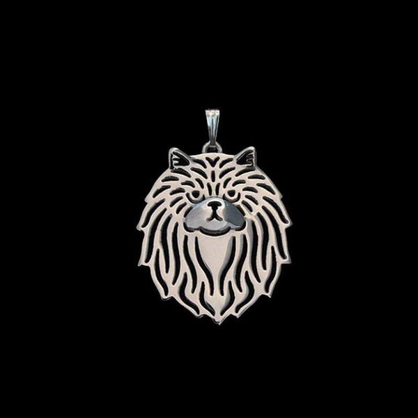 

pendants 2021 arrival women's persian cat jewelry metal, Black