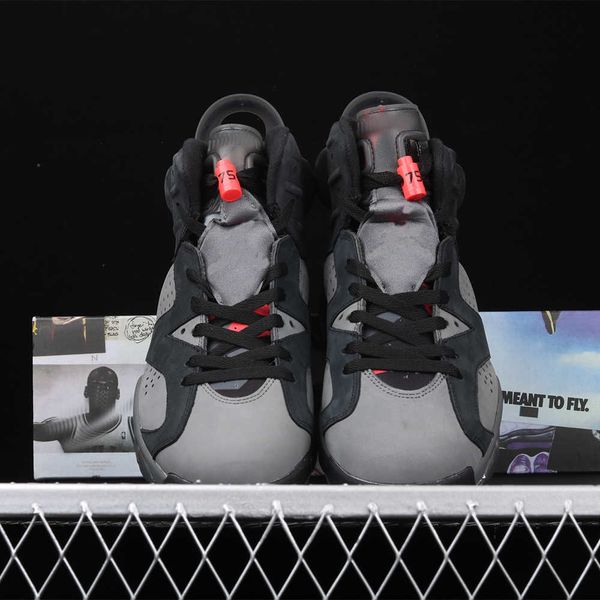 

jumpman 6 black grey mens basketball shoes 6s fashion sneakers2kb5