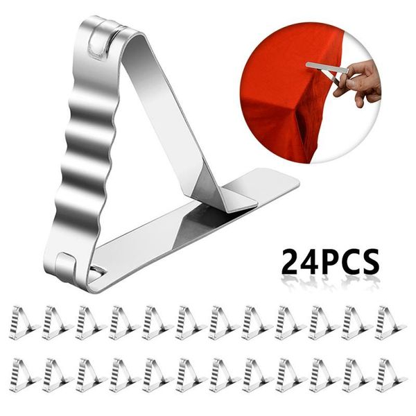 

mats & pads picnic tablecloth clips outdoor table cloth holders cover clamps for camping indoor tablecloths 24pcs