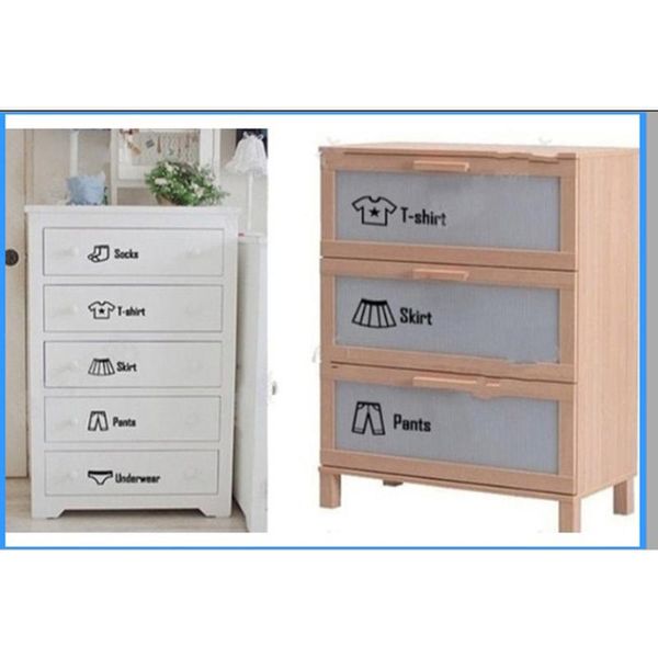 

wall stickers 60cmx 30cm clothes and shoes wardrobe cabinets decorative paper diy removable home furnishing decoration