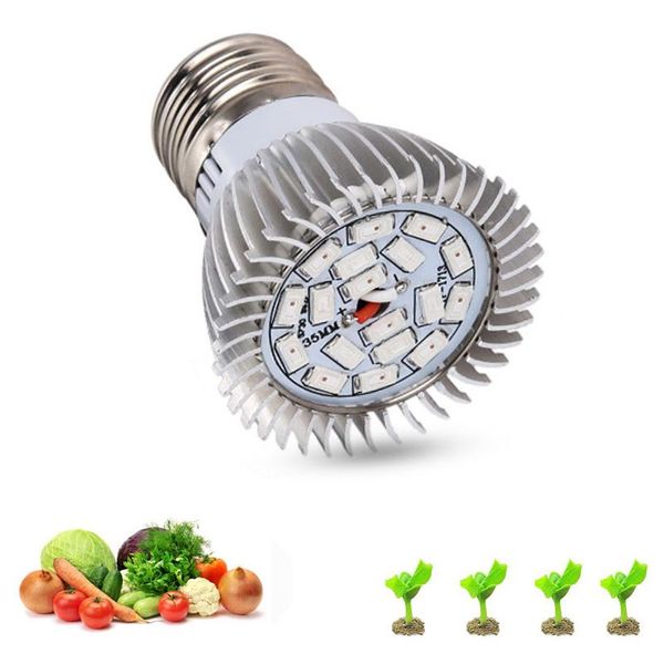 

grow light 18leds e27/gu10/e14 85-265v phyto lamp full spectrum led e14 growing lamps for plant lights