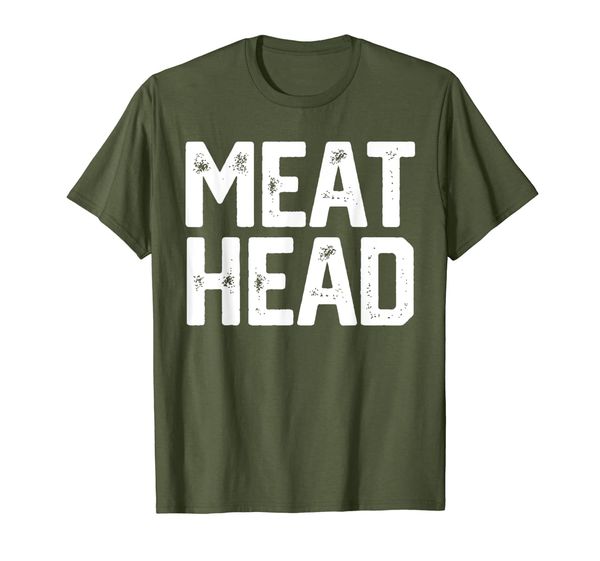 

MEAT HEAD Funny Workout Gym Meathead Husband Gag Shirt Gift, Mainly pictures
