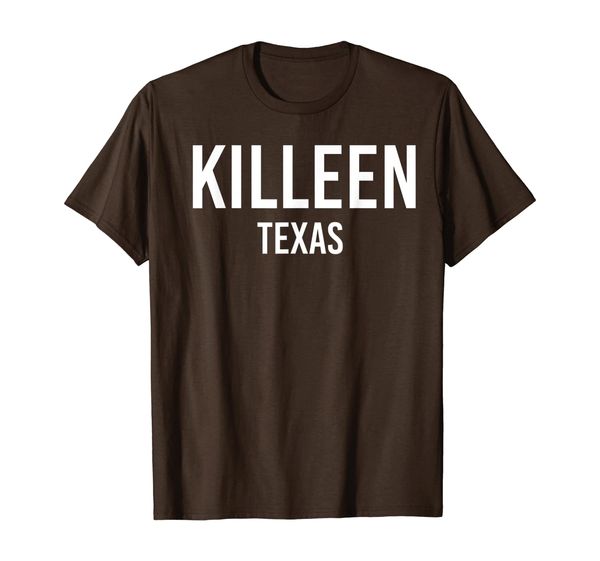 

killeen texas tx usa patriotic vintage sports t-shirt, White;black