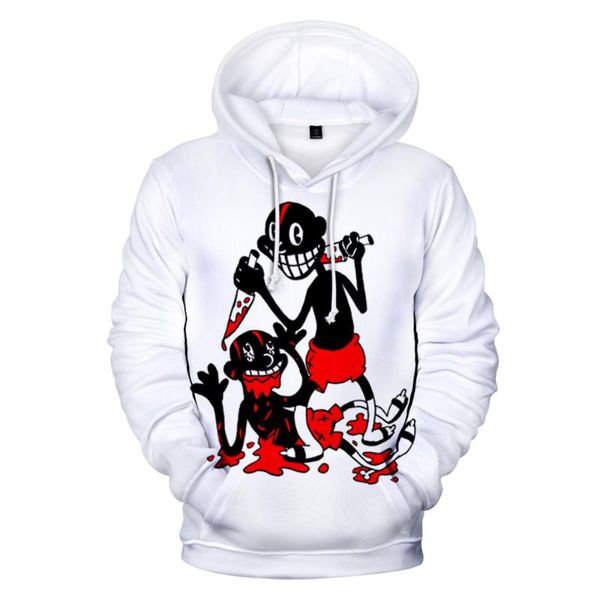 

men's hoodies & sweatshirts kpop children's lil darkie 3d printed women/men long sleeve sweatshirt casual street funny humor, Black
