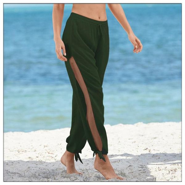 

women's pants & capris loose low waist wide leg women, Black;white