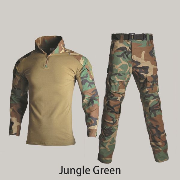 

men's tracksuits amy military uniform jacket pants 2pc mens causal camouflage sets tracksuit training sportswear sweatshirt &pant, Gray