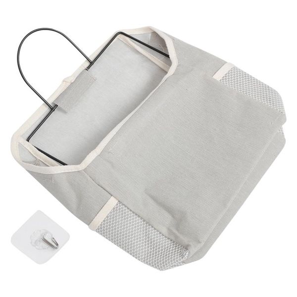 

storage bags 1pc canvas hanging bag students dorm wall for