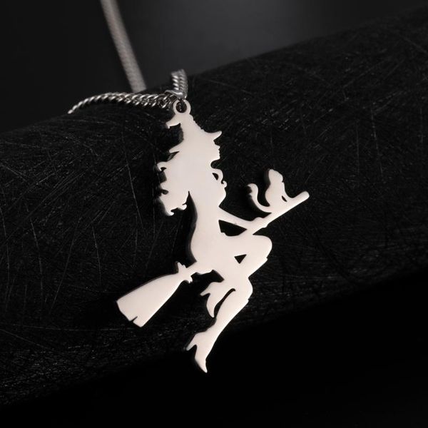 

pendant necklaces eueavan 5pcs vintage necklace flying miko stainless steel different colors fashion pedants gifts for men women, Silver