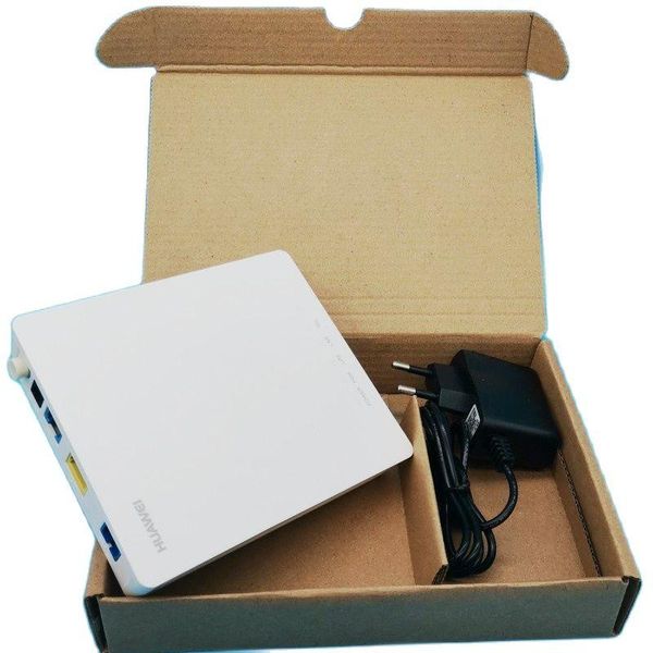 

fiber optic equipment brand 6pcs huawei hg8311 gpon onu ont 1fe, suitable for english firmware of ftth dual-line terminals