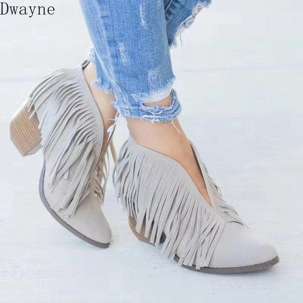 

boots 2021 autumn fashion tassel sleeve pointed toe with children, Black