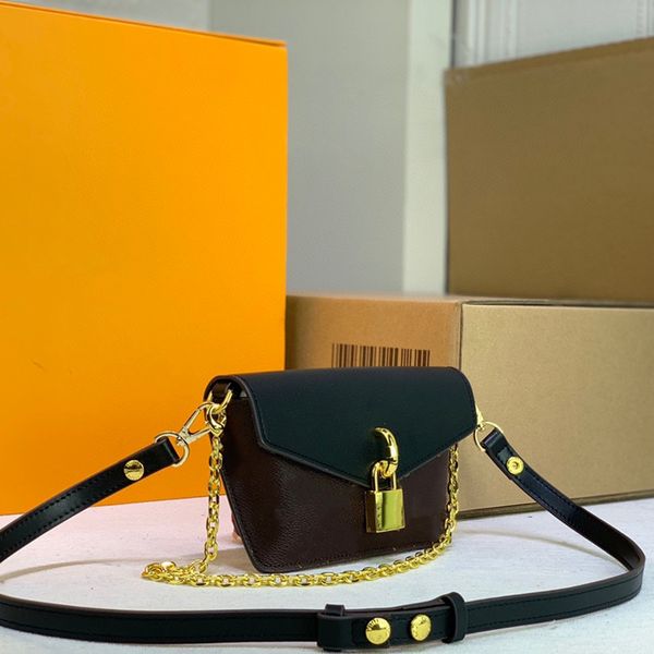 

designer wallet crossbody bag handbag shoulder bags high-quality different colors gold chain genuine leather fashion brand with original box