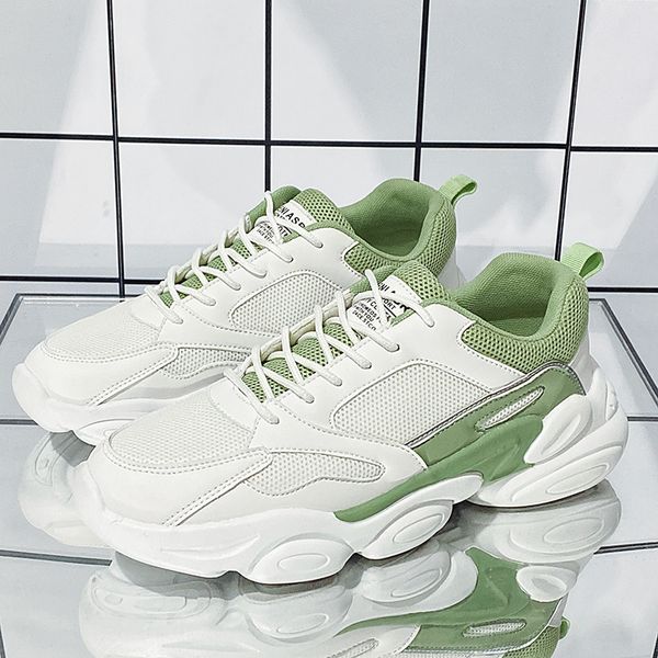 

fashion men women running shoes -28 orange white green with black mens womens shoe comfortable breathable trainers sports sneakers size 39-4