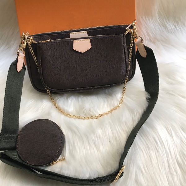 

of woman 3 in one crossbody bag multi pochette accessoires hobo purse 5 colors classic designer handbag