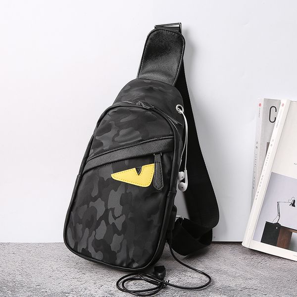 

waist bags korean version messenger bag men's and women's chest lovers' fashion leisure camouflage single shoulder