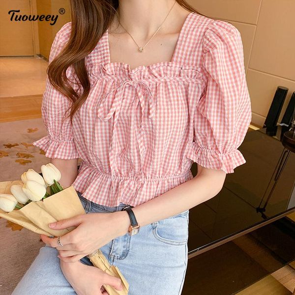 

women's blouses & shirts female white cotton hollow out v-neck ladies loose-fitting 2021 ol lady retro casual sweet girls