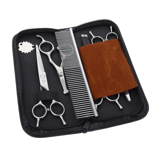 

hair scissors 1 set pet trimming stainless steel hairdressing trimmer