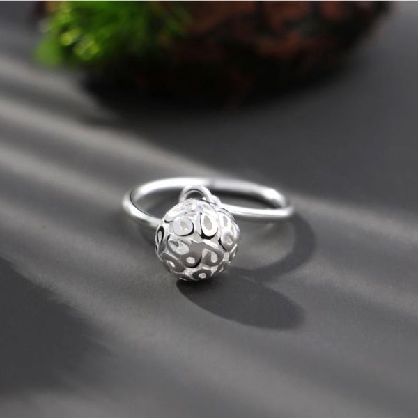 

cluster rings original design non-inlaid small pendant open ring bohemian unique craftsmanship charm elegant women's brand jewelry, Golden;silver