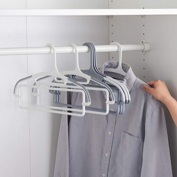 

non-slip household hangers drying racks shirts thick and durable plastic &