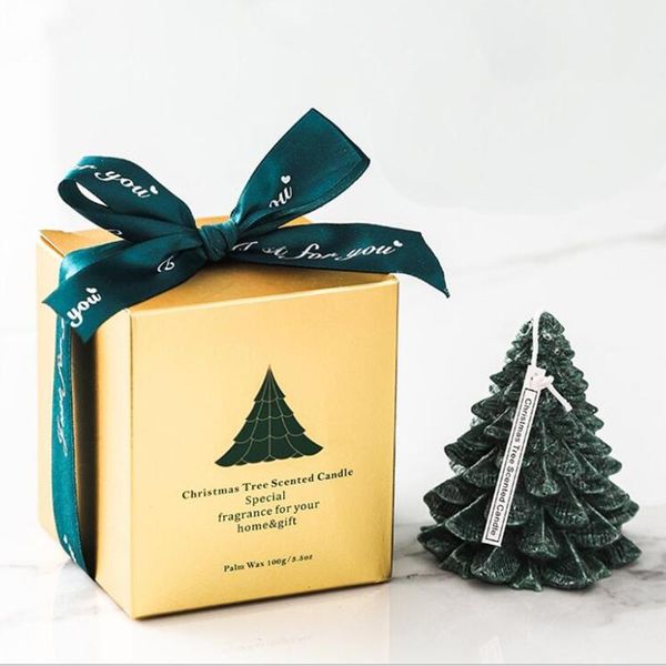 

christmas tree pinecone fragrance candle for travel home wedding candles